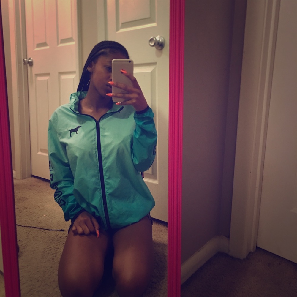 Vs pink windbreaker